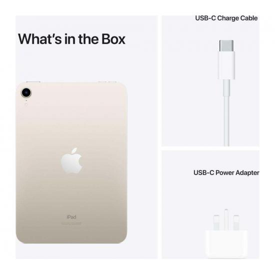 Apple iPad mini 6. Generation (2021, Wi-Fi, 256GB) – Polarstern