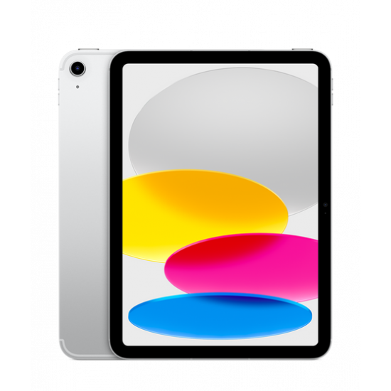 Apple 10,9" iPad 10. Generation (2022, Wi-Fi + Cellular, 64 GB) – Silber