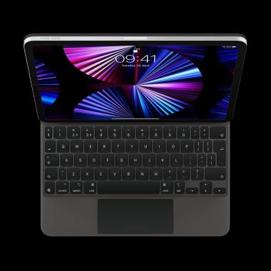 Apple Magic Keyboard (US-Layout) für iPad Pro 11 Zoll (1. /2. /3. generation) und iPad Air (4. generation) - Schwarz