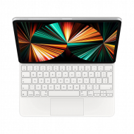 Apple Magic Keyboard (US-Layout) für iPad Pro 12,9 Zoll (3./4./5. Generation) – Weiß