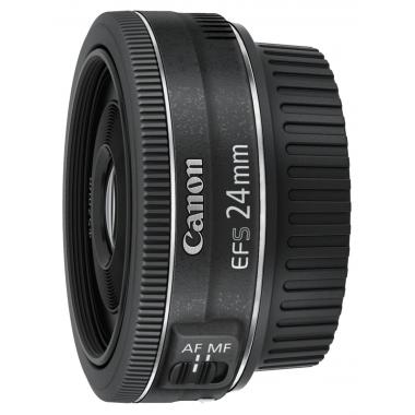 Canon EF-S 24 mm f/2,8 STM Objektiv – Schwarz