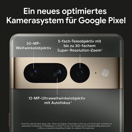 Google Pixel 7 Pro 5G Smartphone (12+256GB) - Snow