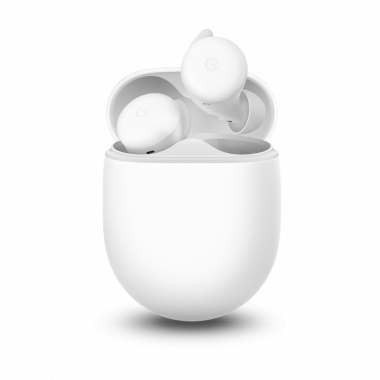 Google Pixel Buds True Wireless Bluetooth-Kopfhörer der A-Serie – Clearly White