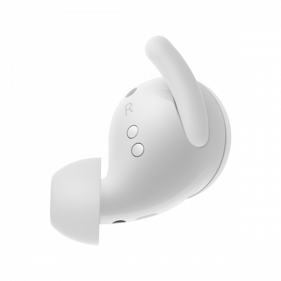 Google Pixel Buds True Wireless Bluetooth-Kopfhörer der A-Serie – Clearly White