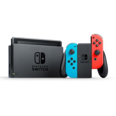 Nintendo Switch with Neon Blue and Neon Red Joy-Con - Neon Blue/Neon Red/Black