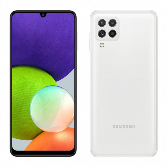 Samsung Galaxy A22 Smartphone (5G, 4GB Ram, 64GB Rom) - White Samsung Galaxy A22 Smartphone (5G, 4GB Ram, 64GB Rom) - White