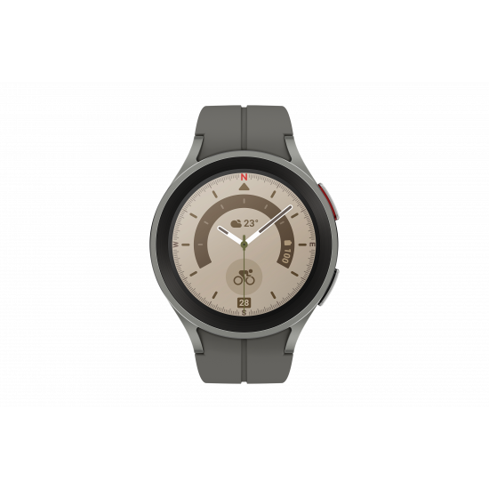 Samsung Galaxy Watch 5 Pro Smartwatch (Bluetooth, 45 mm) – Graues Titan