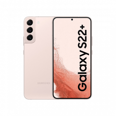 Samsung Galaxy S22+ 5G (SIM-Free, 8+256GB) Smartphone - Pink Gold