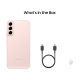 Samsung Galaxy S22+ 5G (SIM-Free, 8+256GB) Smartphone - Pink Gold