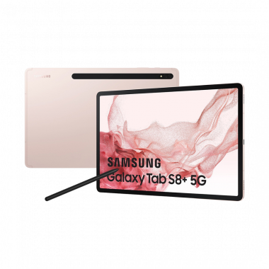 Samsung Galaxy Tab S8+ (12,4", 128 GB, WLAN) Tablet - Roségold