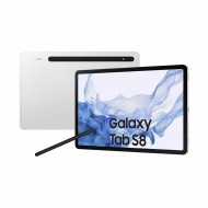 Samsung Galaxy Tab S8 (11", 128GB, Wi-Fi) Tablet - Silver