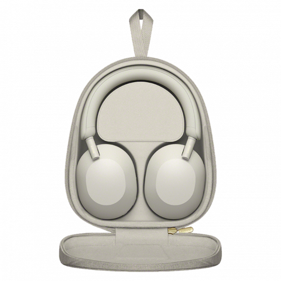 Sony Kabellose Kopfhörer mit Noise Cancelling WH-1000XM5 - Silber Sony Kabellose Kopfhörer mit Noise Cancelling WH-1000XM5 - Silber
