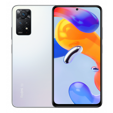 Xiaomi Redmi Note 11 Pro 5G (6GB + 128GB, Dual SIM) - Polar White