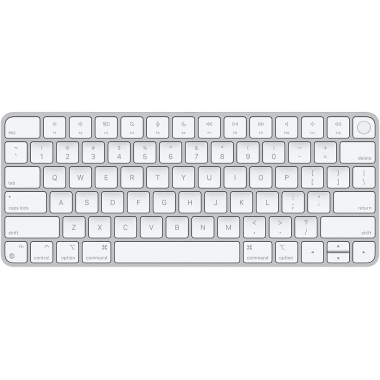 Apple Magic Keyboard mit Touch ID – Englisch (USA) – Silber