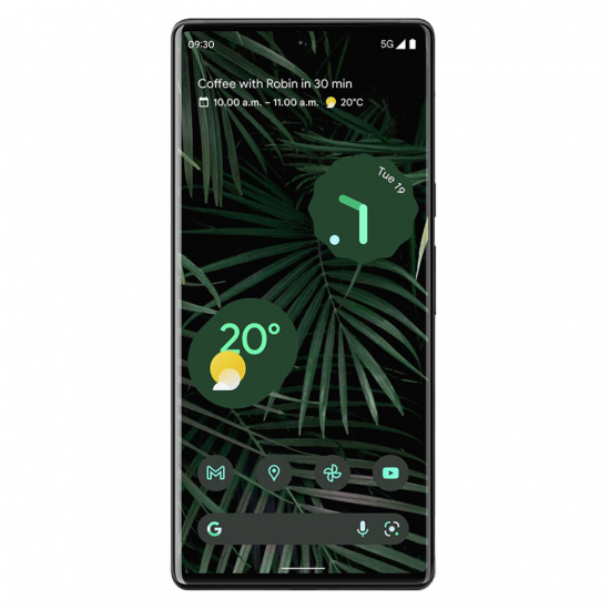 Google Pixel 6 Pro 5G Smartphone (12GB+128GB, Dual-SIM) – Stormy Black