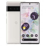 Google Pixel 6 Pro 5G Smartphone (12GB+128GB, Dual-SIM) – Cloudy White