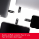 SanDisk Ultra 256 GB Dual Drive Go USB Typ C Flash-Laufwerk (Schwarz)