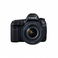 Canon EOS 5D Mark IV SLR-Digitalkamera (24-105mm F/4L IS II USM Objektiv, 30,4MP) - Schwarz